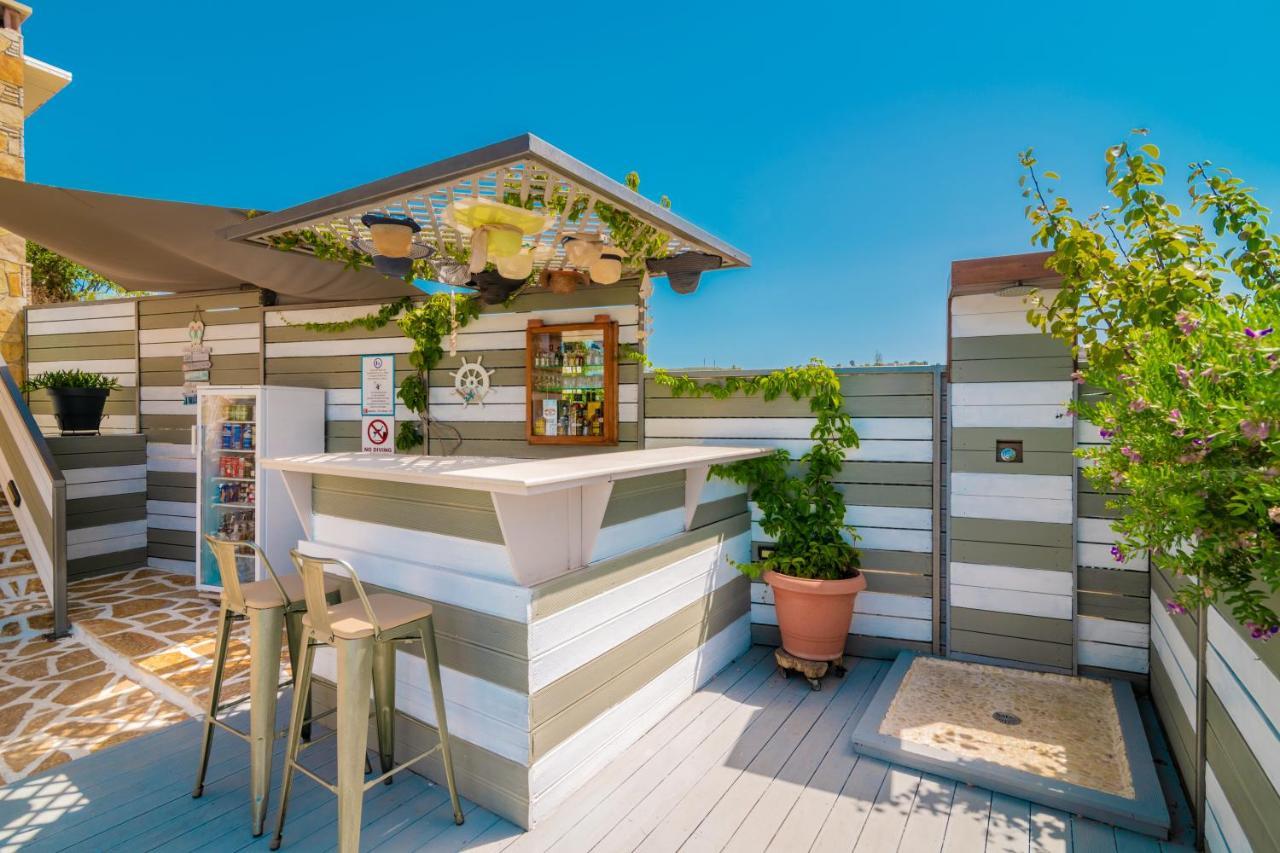 Villa Tramonto With Private Heated Pool, By Zantewize Volímai Exterior photo