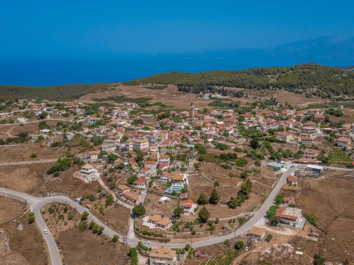 Villa Tramonto With Private Heated Pool, By Zantewize Volímai Exterior photo