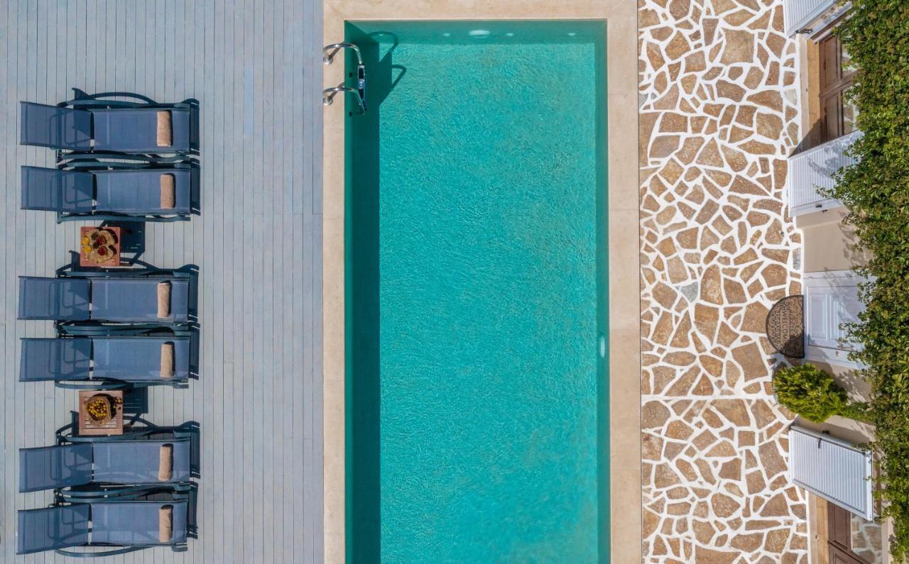 Villa Tramonto With Private Heated Pool, By Zantewize Volímai Exterior photo